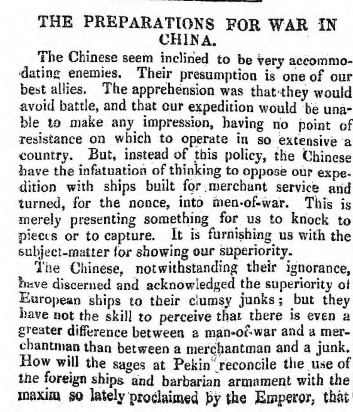 Original Newspaper Clipping